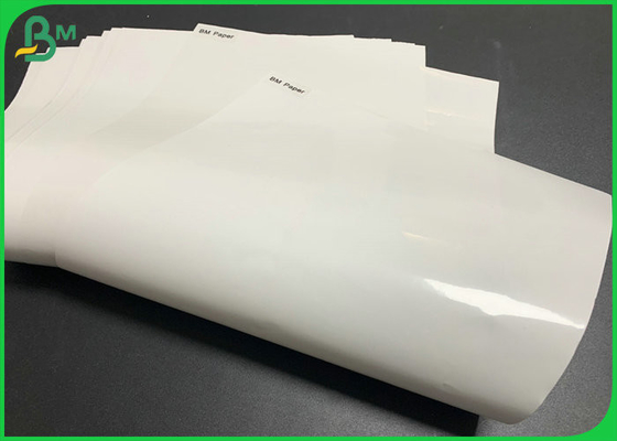 1000 x 1000mm 75g 80g Cast Coated Paper Glossy Paper For Adhesive Label