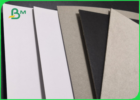 1.2mm 2mm Black Laminated Gray Board For Stationery Good Smoothness A4 A3