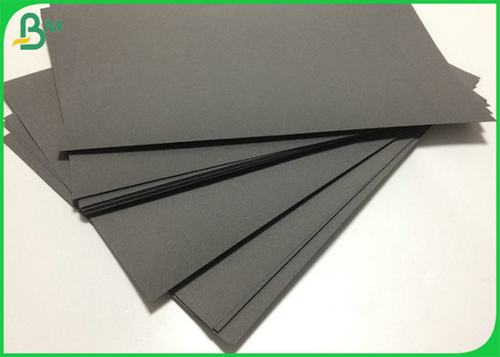 880mm 1000mm Uncoate 100gsm - 300gsm Black Kraft Cardboard For Shipping Bags Creat