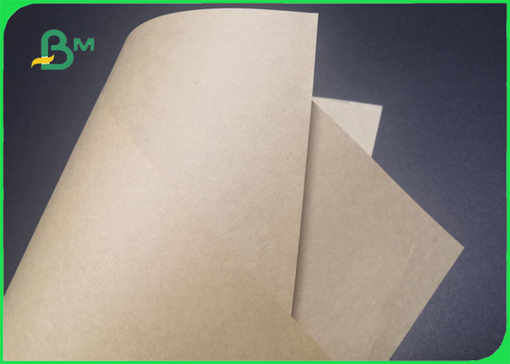 65gsm 75gsm Brown Kraft Paper For Meal Kits Package Durable 600mm 800mm