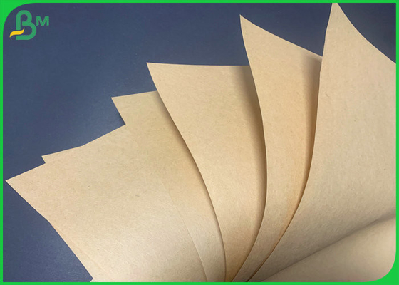 700mm Big Roll Food Grade Brown Kraft Paper 60gsm For Making Bread Bag