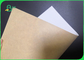 325gsm 1 Side White Clay Coated Kraft Back Paper For Takeout Box 65 x 96cm