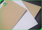 325gsm 1 Side White Clay Coated Kraft Back Paper For Takeout Box 65 x 96cm