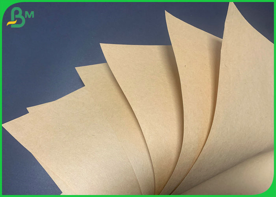 Smooth Food Grade 100gsm Brown Kraft Paper Jumbo Roll 700mm Width