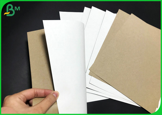 Recyclable kraft 170g 200g White Surface test liner board for Packaging Carton