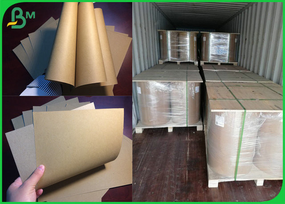 31 x 43inch 150 185 200 250 Gram Kraft Medium Paper Board For Packages Carton