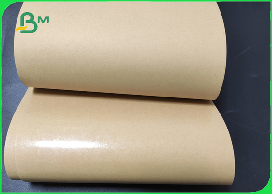 60gsm 80gsm PE Coated Kraft Brown 780mm Bread Packaging Bags Paper