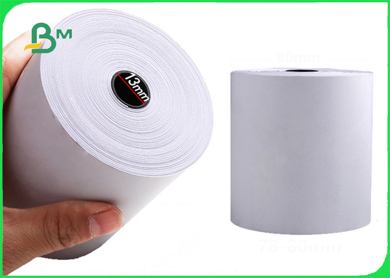 70gsm 80gsm Thermal Paper Roll For POS / ATM Printer 80 x 80mm Smooth Surface