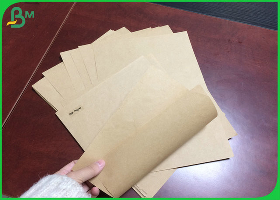 30cm 40cm Width 70gsm 80gsm Brown Kraft Paper Food Grade In 50 Meter Per Roll
