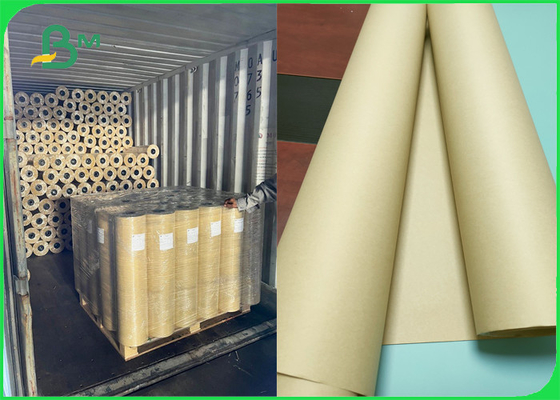 Interleaving Paper Roll 120gsm Brown Color 840mm X 200m Rolls