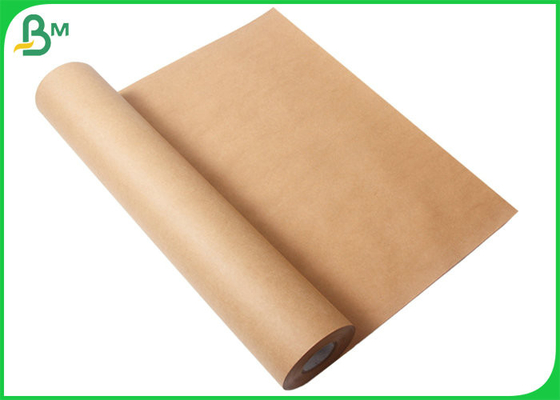 Food Wrapping Material 50gsm Brown Kraft Paper 280mm x 210m