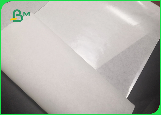 40gsm + 12g PE Coated White Kraft Paper For Chicken Roll 1080mm Food Contact