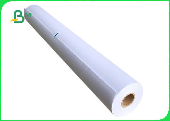 A0 A1 Size 80gsm Plain Paper Roll For CAD Drawing 36inch x 100m Uncoated