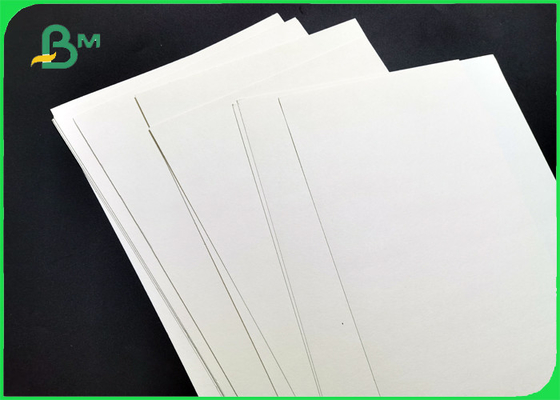 390gsm white Blotting board 0.7mm Thick Uncoated Coaster Paper Sheet 400 * 580mm