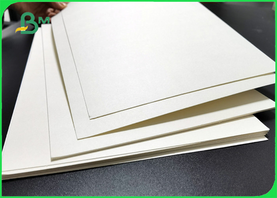 390gsm white Blotting board 0.7mm Thick Uncoated Coaster Paper Sheet 400 * 580mm