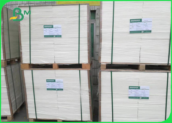 390gsm white Blotting board 0.7mm Thick Uncoated Coaster Paper Sheet 400 * 580mm