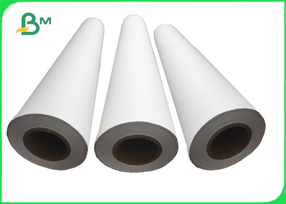Wide Format Plotter Paper 24" X 150' CAD Bond Rolls 20lb 5 Rolls 2" Core