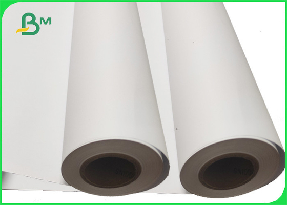Wide Format Plotter Paper 24" X 150' CAD Bond Rolls 20lb 5 Rolls 2" Core