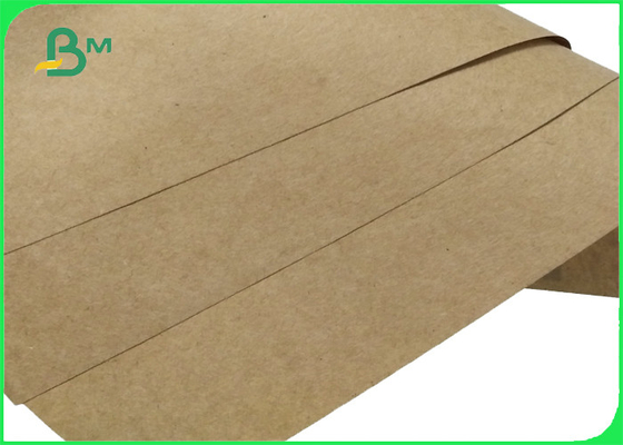 Strong Kraft Fiber Virgin Brown Kraft Paper Food Contact 90gsm X 1000mm Roll