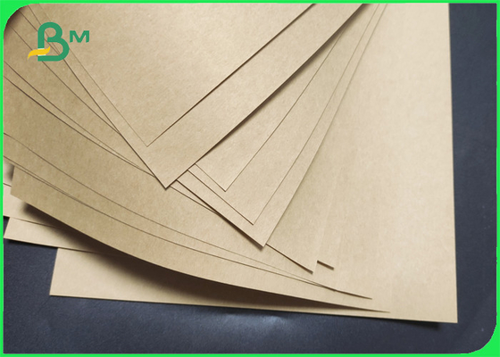 Strong Kraft Fiber Virgin Brown Kraft Paper Food Contact 90gsm X 1000mm Roll