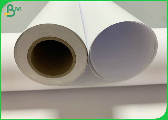 80gsm CAD Engineering Drawing Paper White 914mm * 50m Large Stock Supply