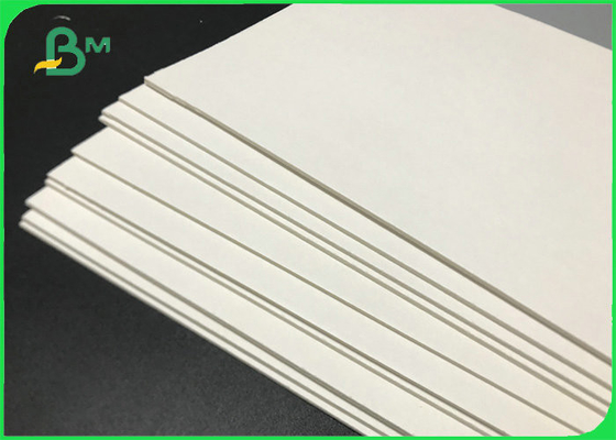 0.4mm To 0.7mm Thick Nature White Moisture Absorbent Paper Board For Coaster Board