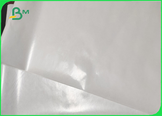 35g + 15g Single Side PE Coated White Kraft Wrapping Paper For Food