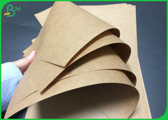 1100mm 80gsm US FDA approval material Brown Kraft Paper Jumbol Roll For Food Wrapping