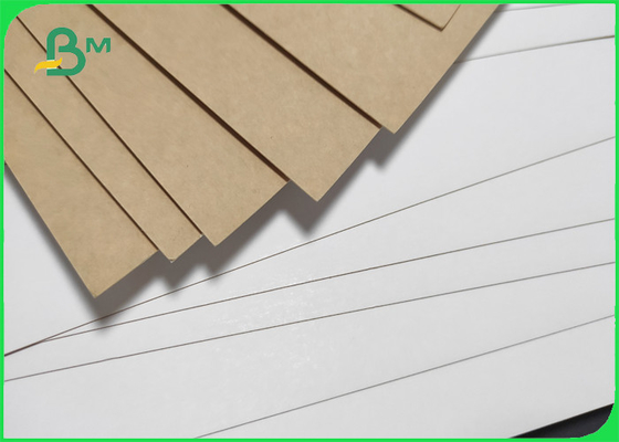 Food Grade 325gsm Clay Coated Kraft Paperboard For Carry Out Box