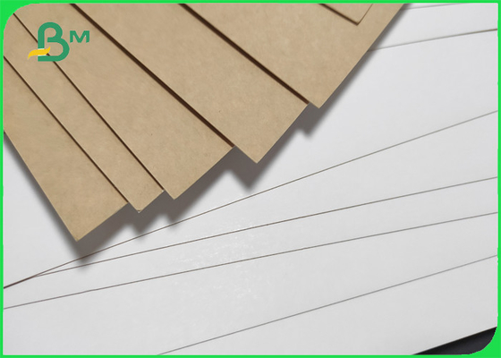 Food Grade 325gsm Clay Coated Kraft Paperboard For Carry Out Box