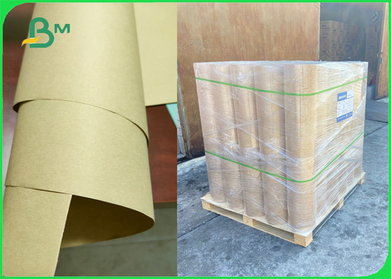 120gsm Interleaving Brown Kraft Paper Strong and Smooth in roll