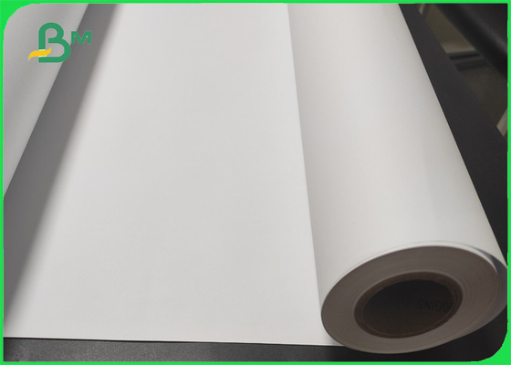 20LB Bond White Printable CAD Bond Paper 36&quot; W X 150' L Core 2&quot;