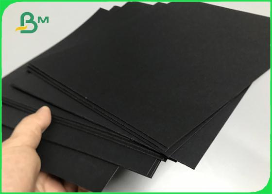 110gsm To 170gsm Double Sides Solid Black Craft Paper Rolls For Clothes Tag