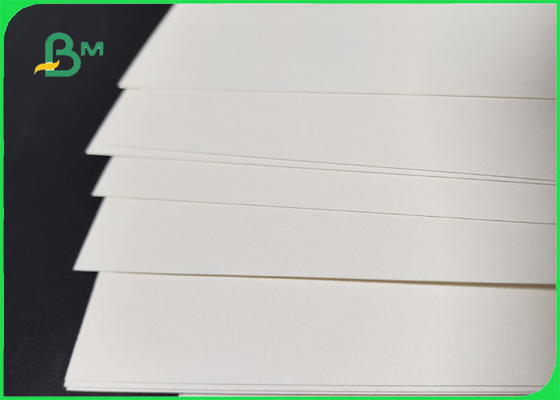 0.7mm Uncoated Absorbent Beermat Paper For Hotel 640 x 880mm Natual White