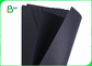 250gr Black Kraft Card Paper For Gift Box 24'' x 36'' Good Folding Resistance