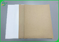 350gsm Food Grade White Coated Kraft Back Paper Wood Pulp Food Box Paper