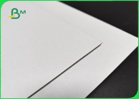 1mm Thickness One face Laminated White Offset Grey Board Paper 600 x 500mm