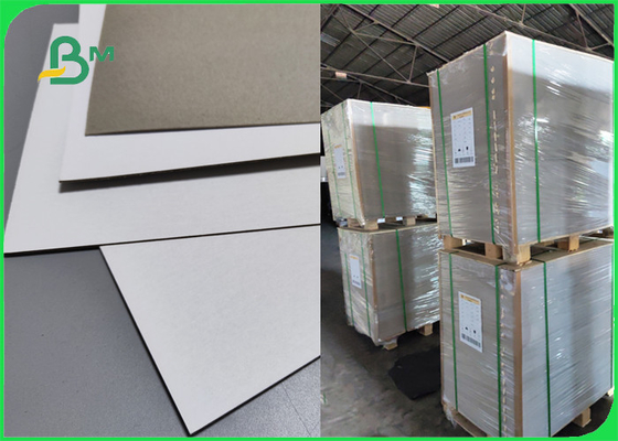 1mm Thickness One face Laminated White Offset Grey Board Paper 600 x 500mm