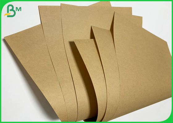 100% Wood Pulp Brown Kraft Paper 70gsm 80gsm For Snack Packaging Bag