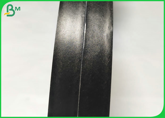 15mm 60gsm Full Black Straw Outer Layer Paper For Produce Drinking Pipes