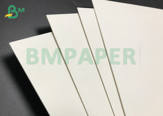 0.7mm 1.4mm Thick Natural White Wood Pulp based Beer Mat Paper Board sheet