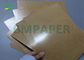74 x 65.5cm Single PE Coated Kraft Paper 300gsm 350gsm For Lunch food Box