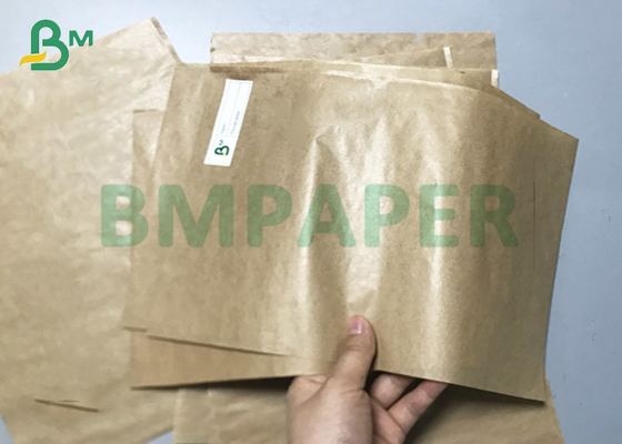 Gloss Single Side 35gsm 40gsm MG Brown Kraft Paper Rolls for bread packaging