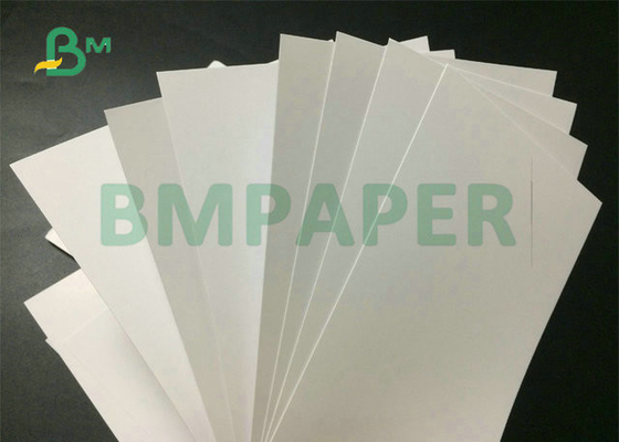 63X88 Centimeters 100% Virgin White Coated Couche Paper Glass In 300Gr 350Gr 400Gr