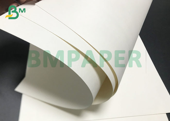 0.7mm 0.9mm Thick White Bleached Beer Mat Paper Board Sheets 450 * 720mm