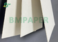 0.7mm 1.9mm Uncoated Paper For Coaster 340gsm Pure wood pulp Natural White