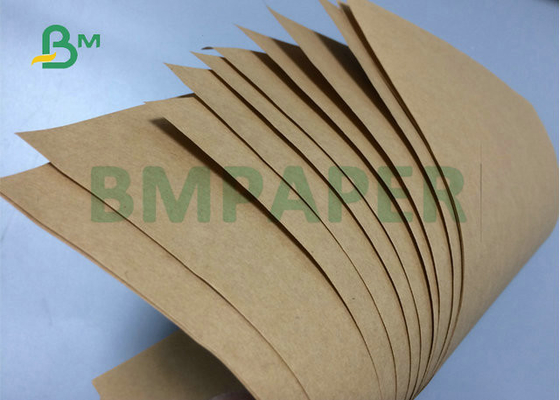 Recycled 35 Inch High Strength Brown Kraft Paper 70gr 80gr 90gr For Making Flour Bags