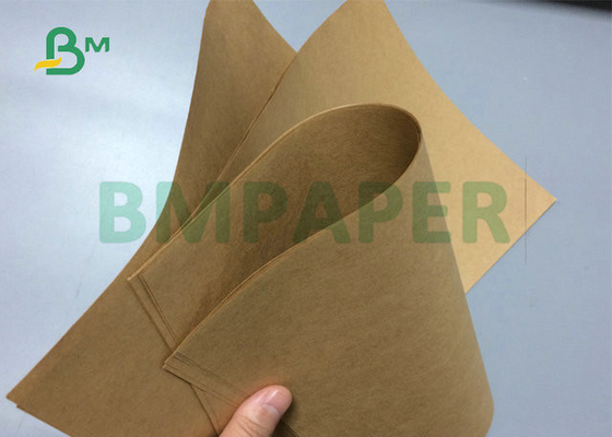 Recycled 35 Inch High Strength Brown Kraft Paper 70gr 80gr 90gr For Making Flour Bags