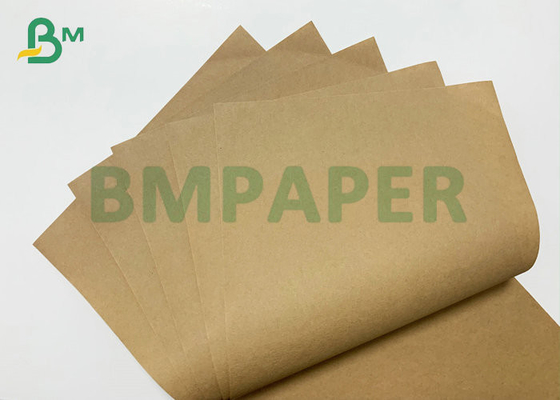 Good strength 80gsm Unbleached Extensible Sack Kraft Paper Jumbo Roll