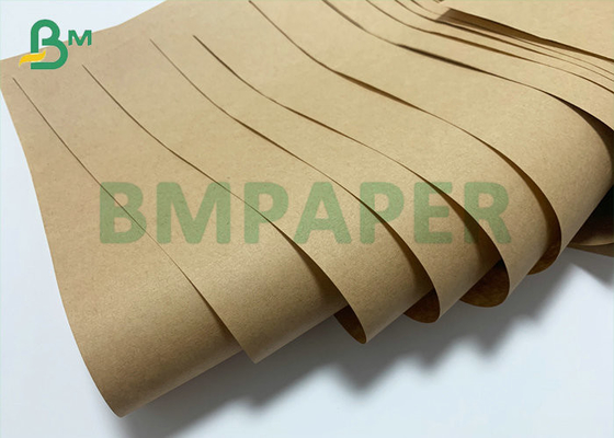 Good strength 80gsm Unbleached Extensible Sack Kraft Paper Jumbo Roll